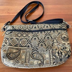 DANNY K VINTAGE Crossbody Tapestry Bag Pre-owned GUC